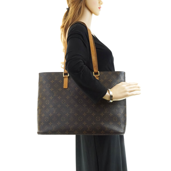 Louis Vuitton Luco Tote Bag Brown