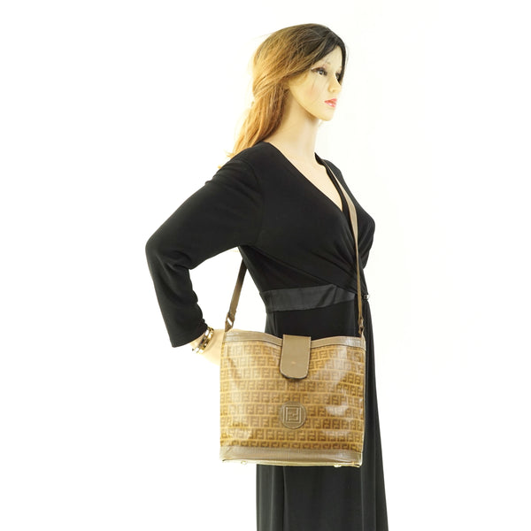 Fendi Zucchino Crossbody Bag Light