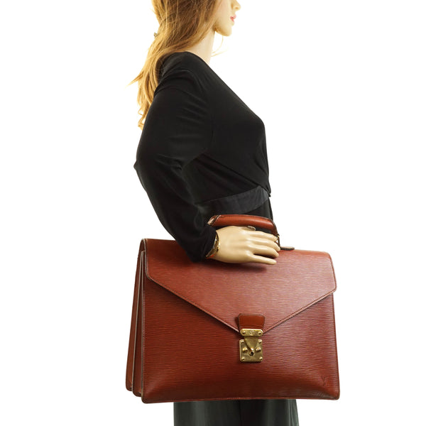 Louis Vuitton Conseiller Laptop Bag