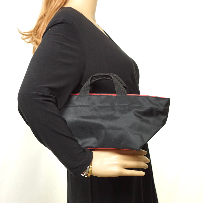 Pre-loved authentic Herve Chapelier Hand Bag Mini Black sale at jebwa.