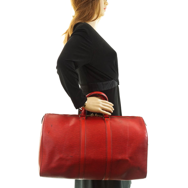Louis Vuitton Keepall 45 Travel Bag