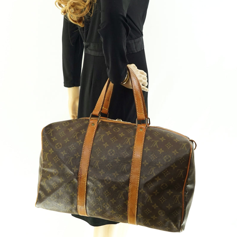 Louis Vuitton, Bags, Authentic Louis Vuitton Sac Souple 45 Monogram  Duffel Bag