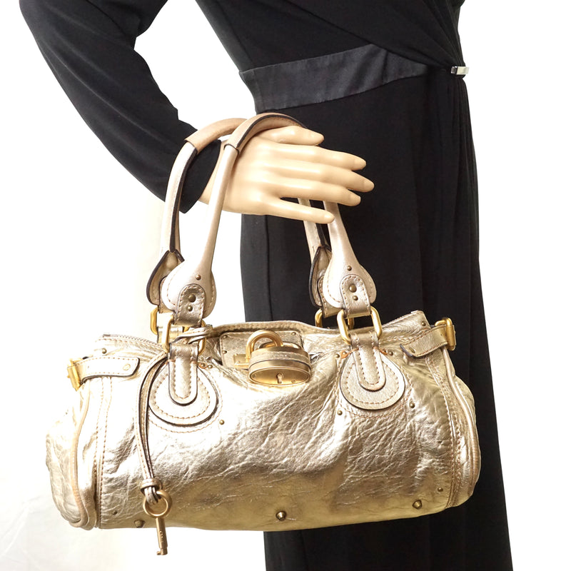 Pre-loved authentic Chloe Paddington Shoulder Bag sale at jebwa.