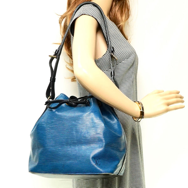 Louis Vuitton Noe Pm Epi Blue