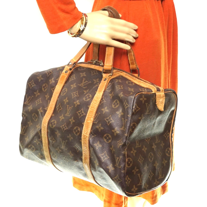 Pre-loved authentic Louis Sac Souple 45 Travel Bag sale at jebwa