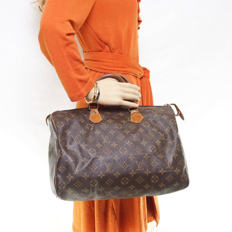 How To Spot Authentic Louis Vuitton Speedy 35 Monogram and Where
